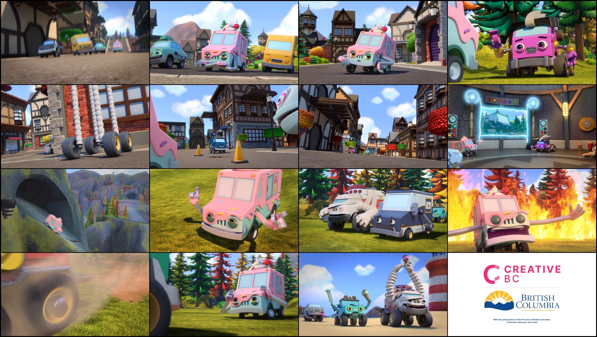 Download Mighty Monsterwheelies (2024) Series Screenshots