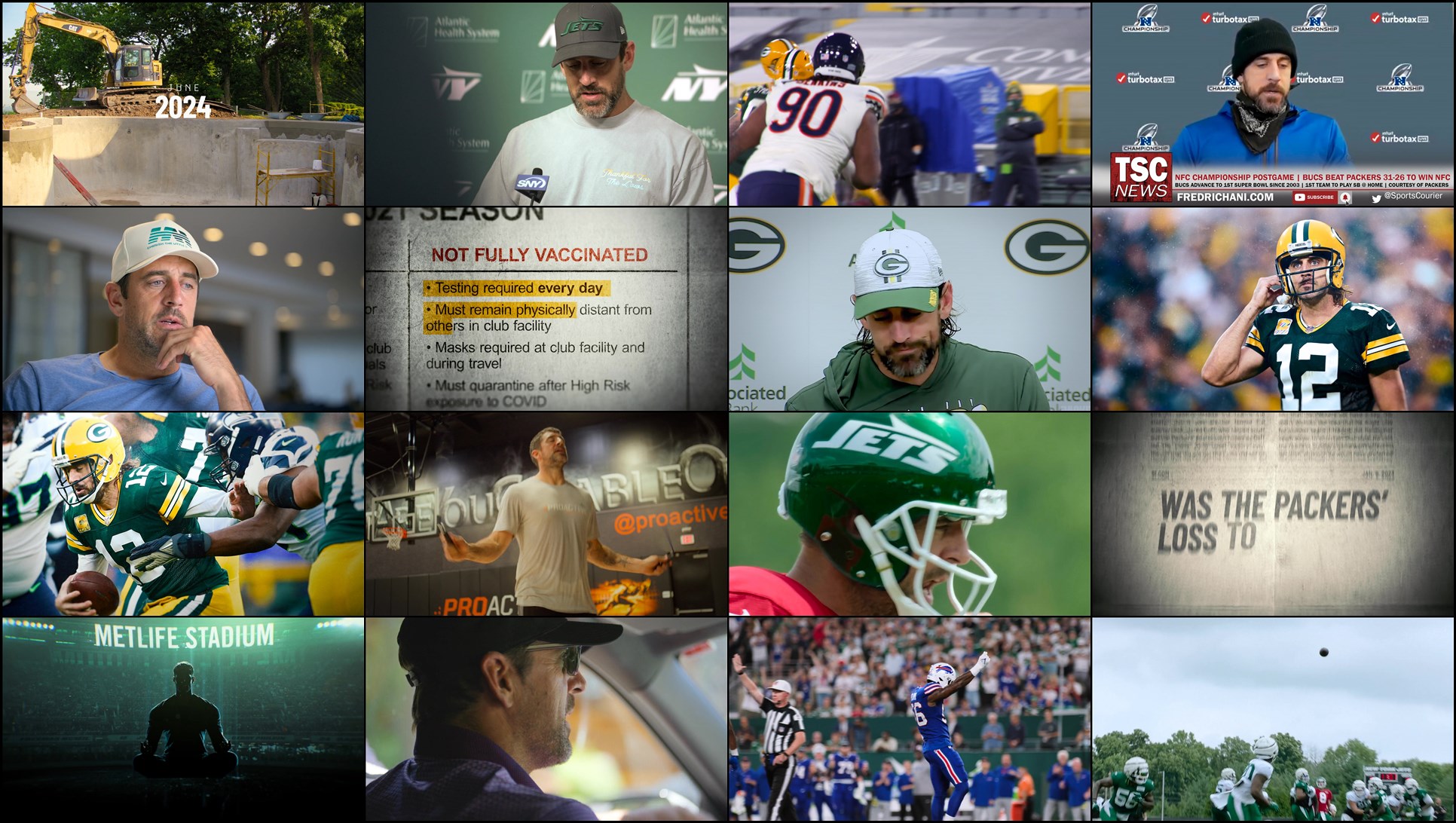 Download Aaron Rodgers: Enigma (2024) Series Screenshots