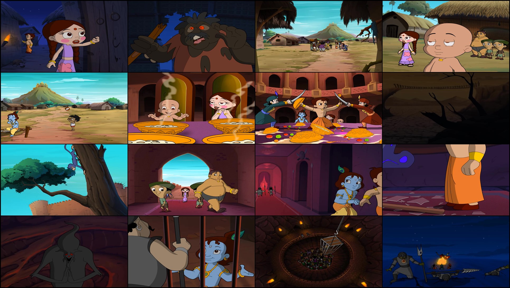 Download Chhota Bheem & Krishna: Pataliputra- City of the Dead (2009) Movie Screenshots