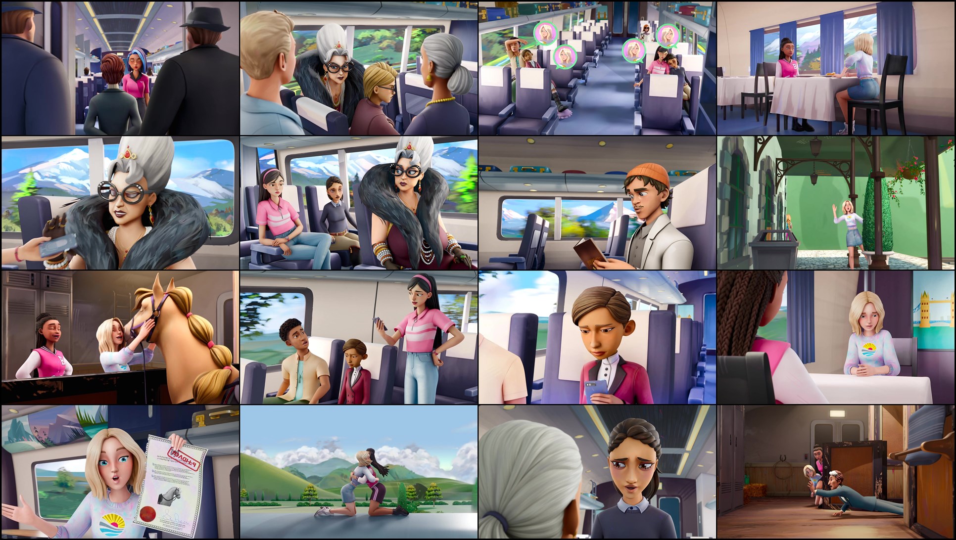 Download Barbie Mysteries: The Great Horse Chase (2024) Series Screenshots