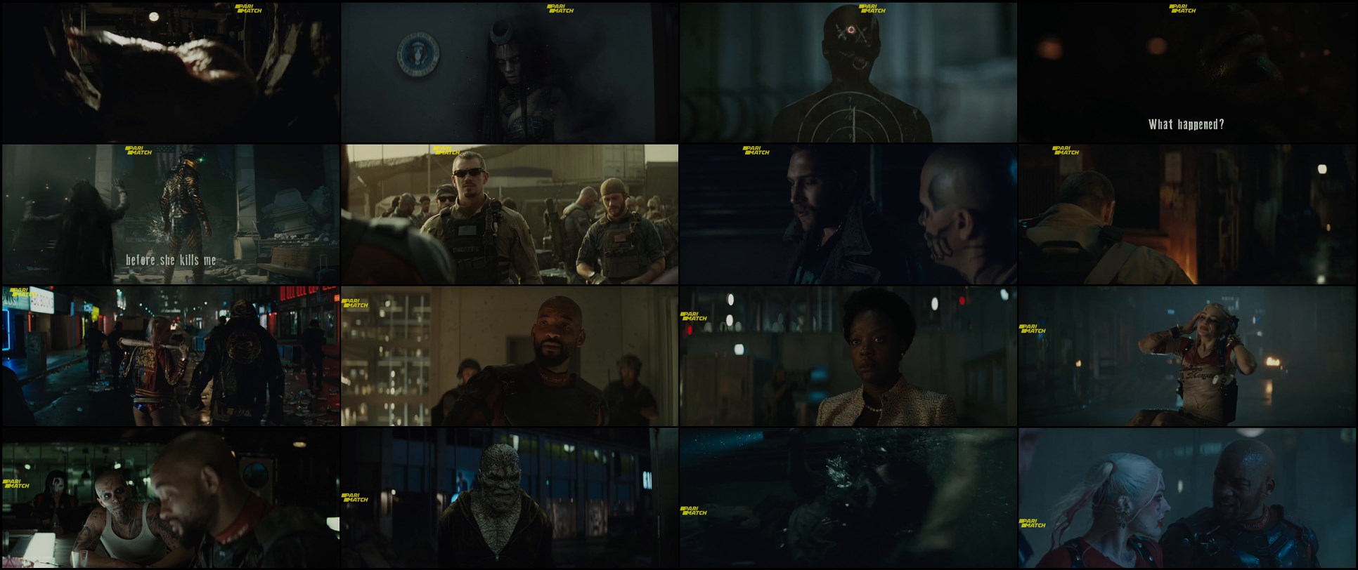 Download Suicide Squad (2016) HD Movie 480p [447MB] || 720p [1.10GB] || 1080p [1.66GB]