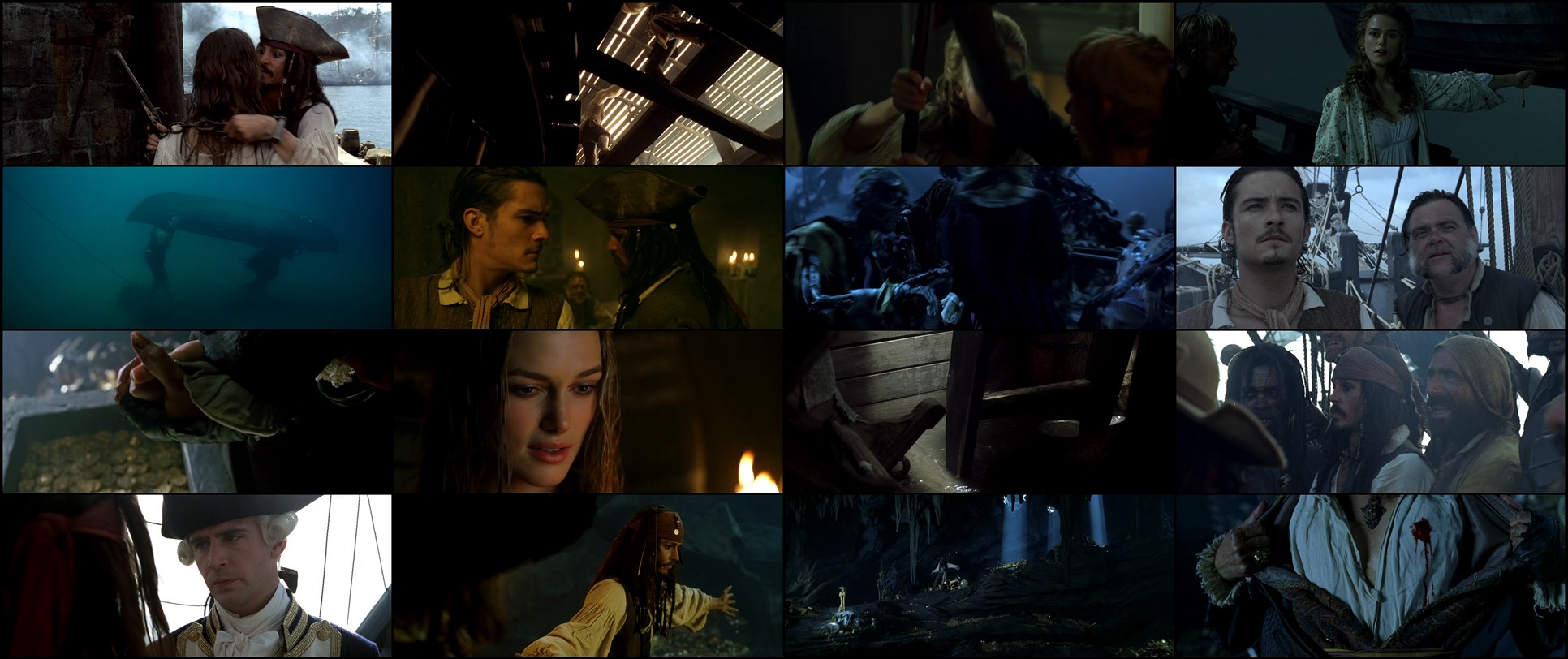 Download Pirates of the Caribbean: The Curse of the Black Pearl (2003) HD Movie 480p [368MB] || 720p [901MB] || 1080p [1.58GB]
