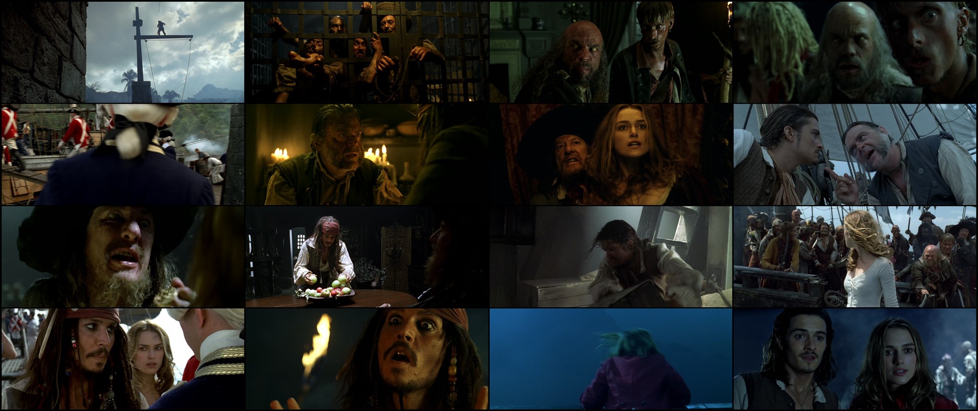 Download Pirates of the Caribbean: The Curse of the Black Pearl (2003) HD Movie 480p [368MB] || 720p [901MB] || 1080p [1.58GB]