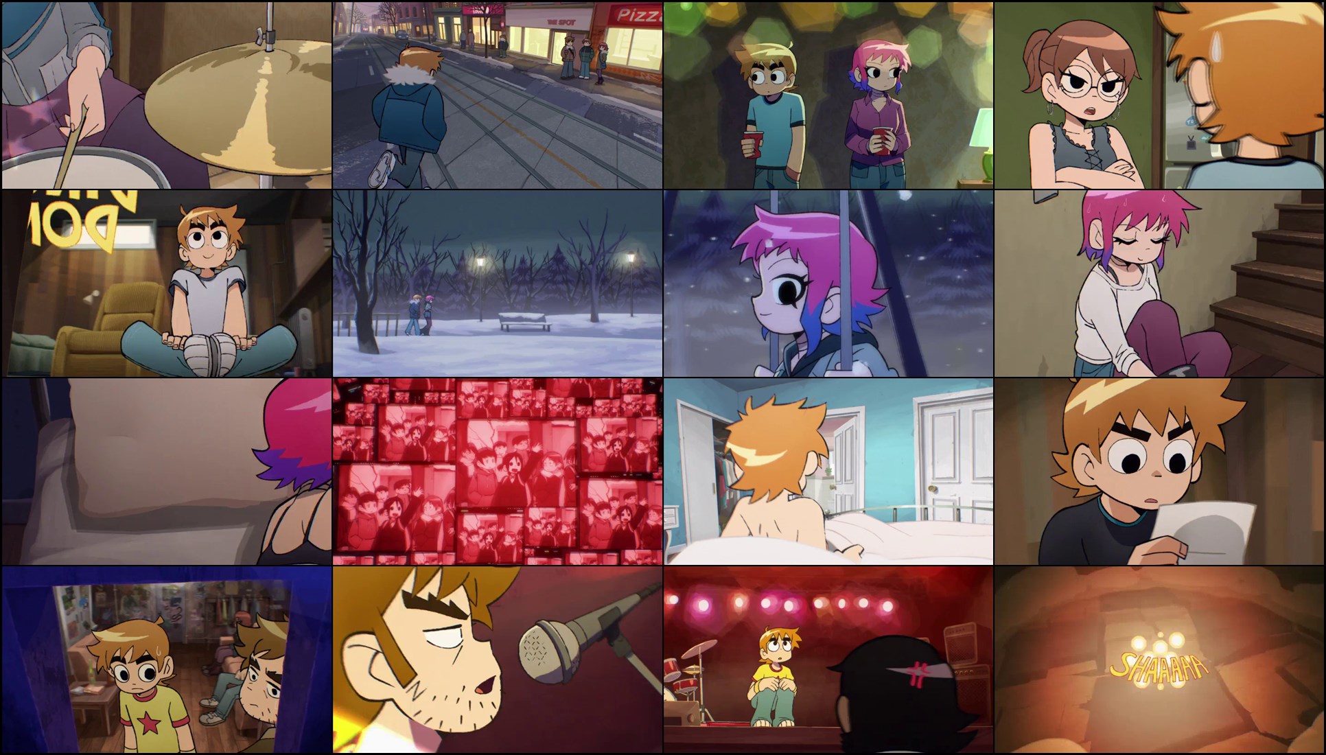 Scott Pilgrim Takes Off Season 1 Dual Audio [Hindi-English] (DD 5.1) 1080p 720p 480p 1080p HD | WEB-DL